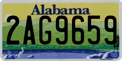 AL license plate 2AG9659