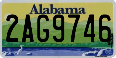 AL license plate 2AG9746