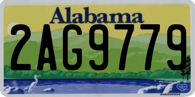 AL license plate 2AG9779