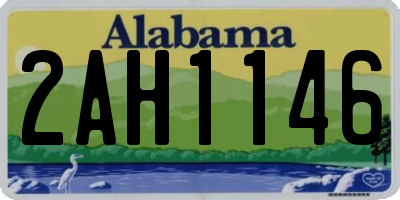 AL license plate 2AH1146