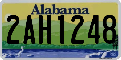 AL license plate 2AH1248