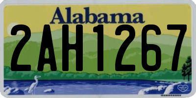 AL license plate 2AH1267
