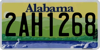 AL license plate 2AH1268