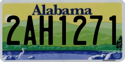 AL license plate 2AH1271
