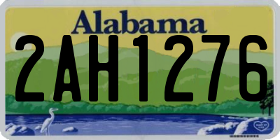 AL license plate 2AH1276