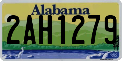 AL license plate 2AH1279
