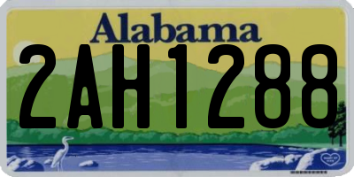 AL license plate 2AH1288