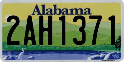 AL license plate 2AH1371
