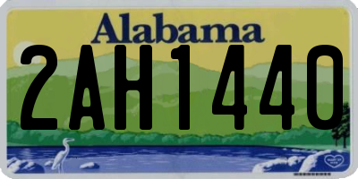 AL license plate 2AH1440