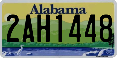 AL license plate 2AH1448
