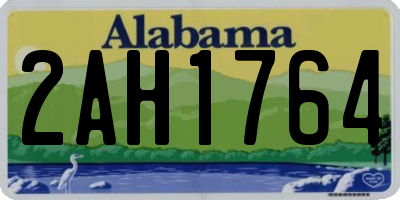 AL license plate 2AH1764