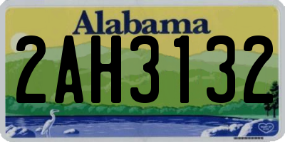 AL license plate 2AH3132