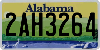 AL license plate 2AH3264