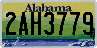 AL license plate 2AH3779