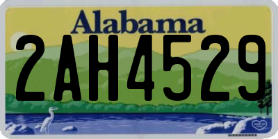 AL license plate 2AH4529