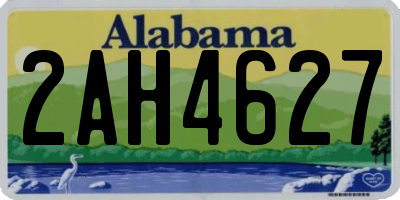 AL license plate 2AH4627