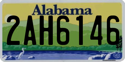 AL license plate 2AH6146