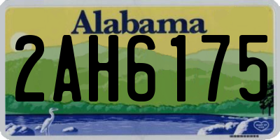 AL license plate 2AH6175