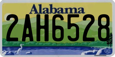 AL license plate 2AH6528