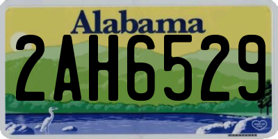 AL license plate 2AH6529