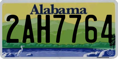 AL license plate 2AH7764