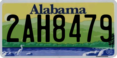 AL license plate 2AH8479