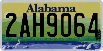 AL license plate 2AH9064