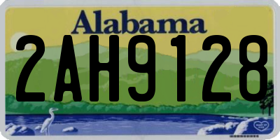 AL license plate 2AH9128