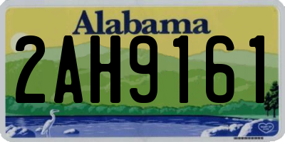 AL license plate 2AH9161