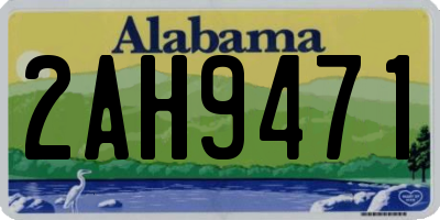 AL license plate 2AH9471