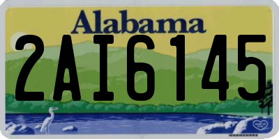 AL license plate 2AI6145