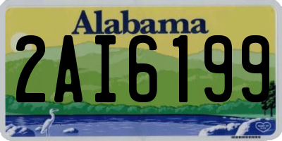 AL license plate 2AI6199