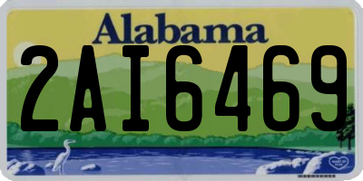AL license plate 2AI6469