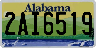 AL license plate 2AI6519