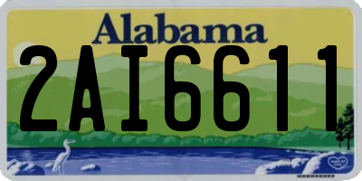 AL license plate 2AI6611
