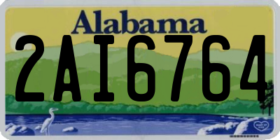 AL license plate 2AI6764