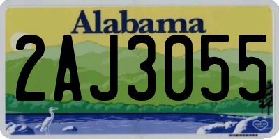 AL license plate 2AJ3055