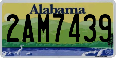 AL license plate 2AM7439