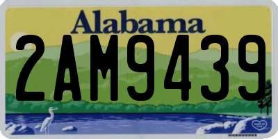 AL license plate 2AM9439