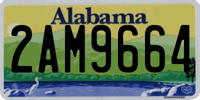 AL license plate 2AM9664