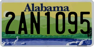 AL license plate 2AN1095