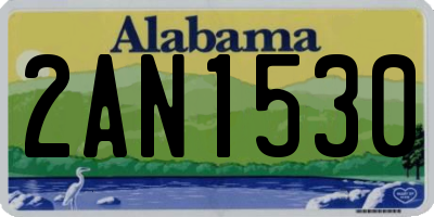 AL license plate 2AN1530