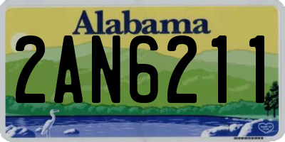 AL license plate 2AN6211