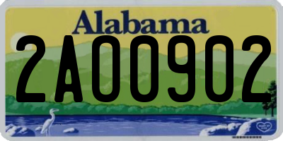 AL license plate 2AO0902