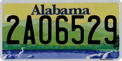 AL license plate 2AO6529
