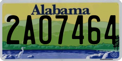 AL license plate 2AO7464