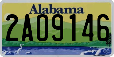 AL license plate 2AO9146