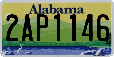 AL license plate 2AP1146