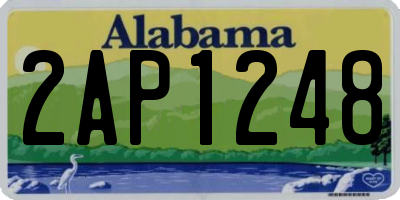 AL license plate 2AP1248