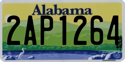 AL license plate 2AP1264